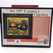 Vintage Winterthur Colonial Williamsburg 18th Century Garden Needlework Kit -NEW