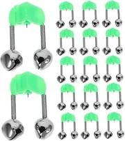 65pcs Fishing Rod Bells Sea Fishing Alert Bells Night Fishing Alarm for Boys and Girls Material for Anglers