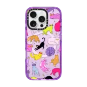iPhone 16 Pro Impact Case MagSafe Compatible Cool Cats