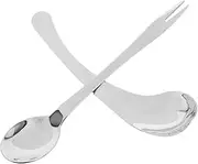 Disabled-Friendly Kitchen Utensils Ergonomic Spoon Fork Set for Elderly Arthritic