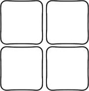 Yousoontic 4 Pcs SPX1600S O-177 Replacement Gasket Compatible with Hayward Superpump Lid Gasket, Cover Gasket Replacement Compatible with Hayward Superpump