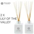 2 x Tilley Reed Diffusers LILY OF THE VALLEY 150ml Authentic