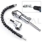 Right Angle Drill and Flexible Shaft Bits Extension Screwdriver Bit Holder AU