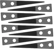 Angoily 4 Pairs Non Conductive Ceramic Precision Tips for High Temperature Endurance Laboratory Beauty Mechanical Repairs Durable Versatile Gripping Tools Black