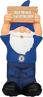 FOCO Officially Licensed Chelsea FC Slogan Sign Football Garden Gnome