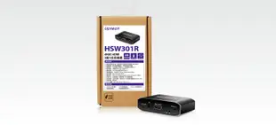 【S03 筑蒂資訊】含稅 登昌恆 UPTECH HSW301R 4K60 HDMI 3進1出切換器