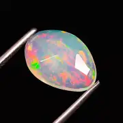 Opal,Faceted Opal ,Ethiopian Opal,multi fire opal,natural loose gemstone 2 CT