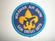 1979 San Diego Council; Miramar Air show patch