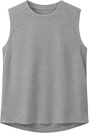 [Haloumoning] Boys' Tank Top Sleeveless T-Shirts Plain Fine Rib Undershirt Children Summer Sports Leisure Basic Tops