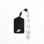 NIKE ID LANYARD [DC3632-176] 識別證吊帶 證件夾 名牌掛繩 背帶可拆 雙面卡槽 黑