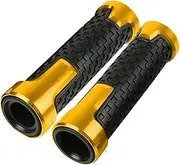 Motorcycle Handlebar Handles Grip for Kawasaki ZX-6 1990-1999 7/8'' 22mm Motorcycle Handle Grips Handlebar Grip Ends Plug