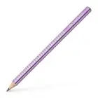 Faber-Castell Jumbo Sparkle Graphite Pencil - Violet Metallic