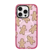 iPhone 16 Pro Impact Case MagSafe Compatible Gingerbread Fashion Illustration Case