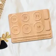 Jewelry Beading Board DIY Wood Bead Design Tray for Necklaces Beading Crafts
