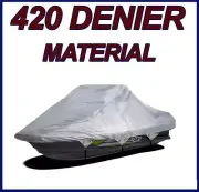420 DENIER Tiger Shark Montego Deluxe 96-97 Jet ski PWC Cover 111" Length 2 Seat