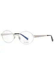 Saint Laurent Round-frame Optical Glasses - Silver ONE SIZE