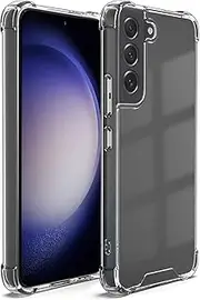 [JOYCHER] for Samsung Galaxy S23 Case Clear Soft, Shock-Absorbing Corners, Yellowing-Resistant, Scratch Resistant, Ultra Crystal-Clear Transparent Slim TPU Case for Galaxy S23 Phone Case