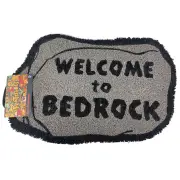 The Flintstones Welcome to Bedrock Door Mat