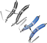 Gadpiparty 2pcs Wide Padded Shoulder Strap For Camera Bags Comfortable Replacement Purse Strap Ideal For Hiking Camping And Photography