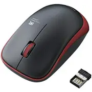 ELECOM Mouse Wireless Receiver Included M Size 3 Buttons IR Sensor Power Saving