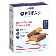 Optifast VLCD Bar Berry Crunch 65g 6 Pack