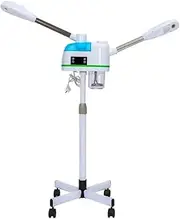 BILLIONTH BARREL Facial Steamer and Magnifying Lamp 2in1 Beauty Machine Face Spa Magnifier Stand