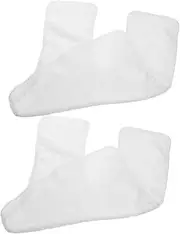 CALLARON Coral Towel 2pcs Set Ultra-fine Microfiber Rapid Drying Hair Towel Wrap for Women
