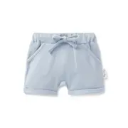 Aster and Oak Chambray Harem Shorts