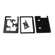Acrylic 7" LCD Screen Front & Back Shell + Base + Screws For Raspberry Pi 2 B vv