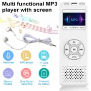 32GB Voice Recorder Mini Sound Dictaphone MP3 Player HiFi Speaker W/ Earphone