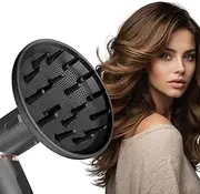 Diffuser Attachment for Shark FlexStyle Hair Dryers, Diffuser Nozzle Accessory for Flex Style Blow Dryer Styler, Curl-Defining Styling Tool for Wavy, Curly, and Coily Hair