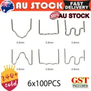600pcs Hot Stapler Staples For Car Bumper Fender Welding Gun Plastic Repair Kit