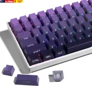 XVX Side Print Keycaps - Shine through Keycaps, PBT Double Shot Custom Keycap Se