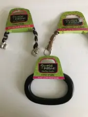 Purse Handbag Handles New Lot Of 3 Purse-n-alize-it! Wood, Acrylic Beaded