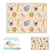 OZNALA Kids Play Mat Baby Crawling Floor Foldable XPE Foam Waterproof Non-slip Carpet