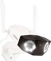 Uniden App Cam PANO - Smart 4K (8MP) Dual Lens Spotlight Security Camera