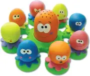TOMY Toomies Bath Octopals Floating Bath Toys, Pack of 8, Multicolour NEW AU