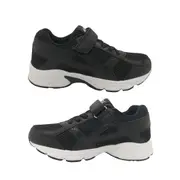 Activ Ash Youth Shoes Light Runner School Wear Hook and Loop Elastic Lace
