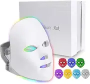 7 Colors LED Light Mask, Home Light T herapy Facial Mask