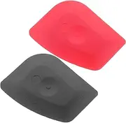 ELAYARD 2pcs Pot Scraper Kitchen Cleaning Tools Grill Pan Scrapers for Cake and Cookware for Daily Use and Easy Cleaning
