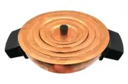 Eisco Labs 100ml Water Bath, Hemispherical, Set of Concentric Rings - Copper