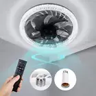 Socket Ceiling Fan Light,Bulb Socket Fan with Remote,Dimmable E26 Base Ceiling F