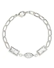 Sterling Forever Tate Charm Bracelet