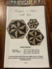 Wind Catcher Placemats And Table Topper Patterns Designs To Share With You #179