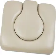 koolsoo PU Leather Bedside Commode Cushion for Commode Chair, Toilet Chair, Beige Gourd