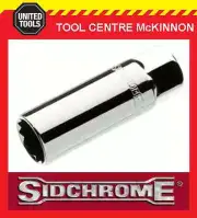 SIDCHROME SCMT14445 1/2” DRIVE 12pt 5/8" TORQUEPLUS SPARK PLUG SOCKET
