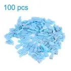 100pcs Blue 16-14AWG Male & Female Insulated Spade Electric Wire Terminal Connec