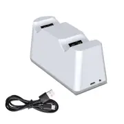 Handle Dual Fast Charging Dock For PS5 Controller LED Handle Charger Base