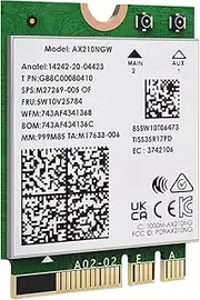 WiFi 6E Wireless Card, Expand to Tri-Band 6GHz/5GHz/2.4GHz Wireless Bluetooth 5.3 Network Adapter