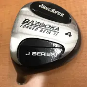 Tour Edge Bazooka Forged Beta Ti J Series Fairway Wood - #4 Wood / 17° CLUB HEAD